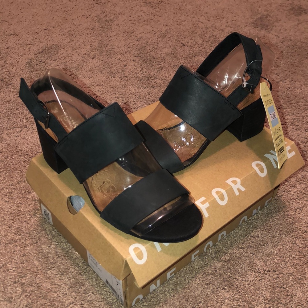 TOMS “Poppy” Heel Sandals